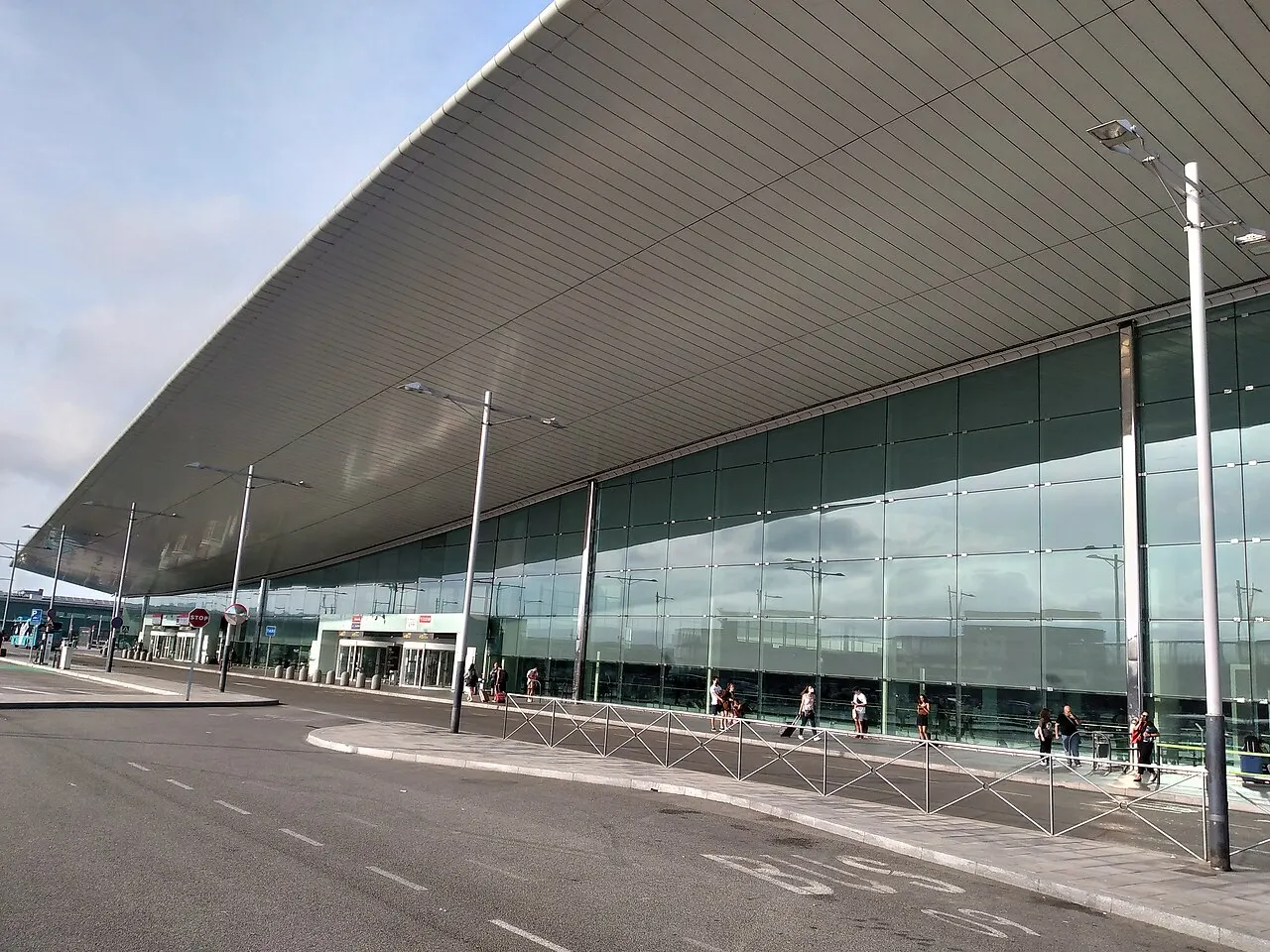 Terminal 1 façade